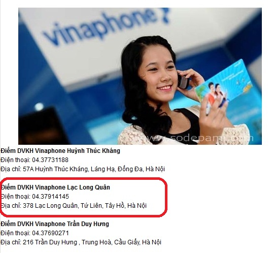 Có hay không VinaPhone tiếp tay nhân viên bán số đẹp của khách hàng?