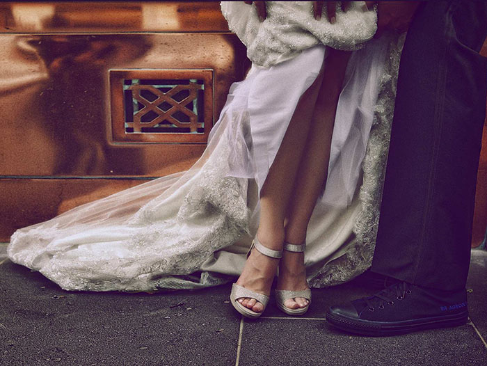 Giày cưới phù hợp cho cô dâu