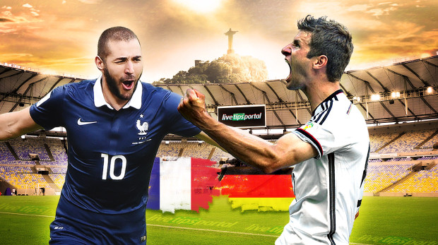 Dự đoán kết quả tỉ số trận tứ kết Pháp - Đức