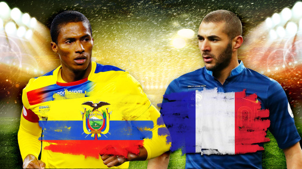 Dự đoán kết quả tỉ số trận Ecuador - Pháp