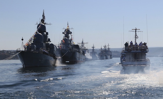 Hải quân Nga đang không ngừng nhận thêm tàu chiến và các loại tàu khác nhằm củng cố sức mạnh