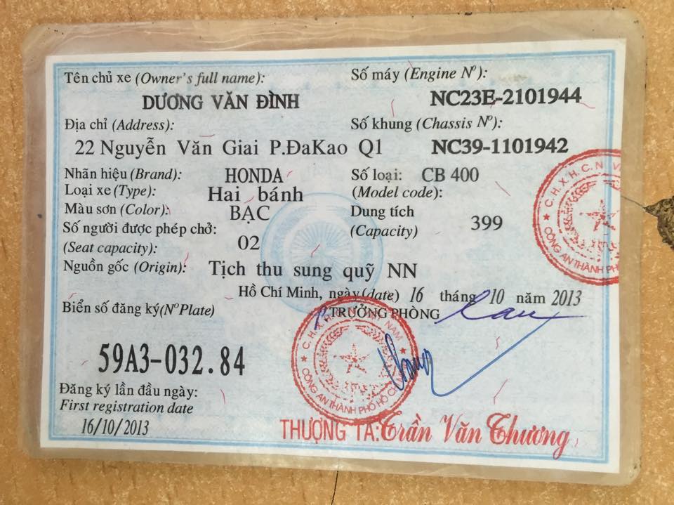 Chiếc xe m&ocirc; t&ocirc; ph&acirc;n khối lớn trị gi&aacute; h&agrave;ng ng&agrave;n USD nghi giấy tờ bị l&agrave;m giả