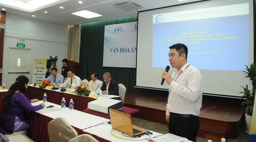 Báo SGGP phối hợp với Ủy ban An toàn giao thông Quốc gia, Cục Hàng không Việt Nam tổ chức buổi tọa đàm với chủ đề “Văn hóa an toàn hàng không”.