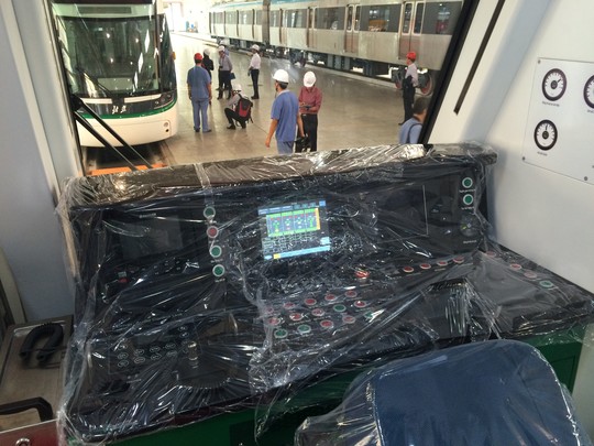 Hệ thống điều khiển đoàn tàu mẫu cho dự án tàu điện Hà Nội trên cao Cát Linh – Hà Đông