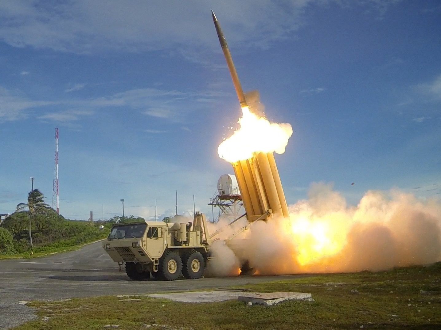 Hệ thống tên lửa THAAD là một trong những vũ khí chủ lực của quân đội Mỹ