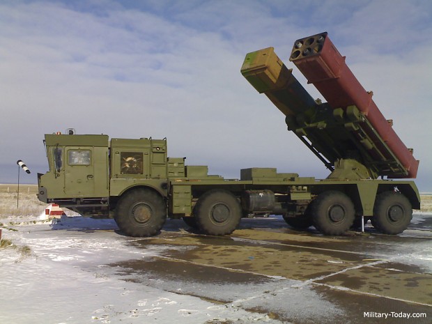 Hệ thống tên lửa phóng loạt Tornado-S của quân đội Nga