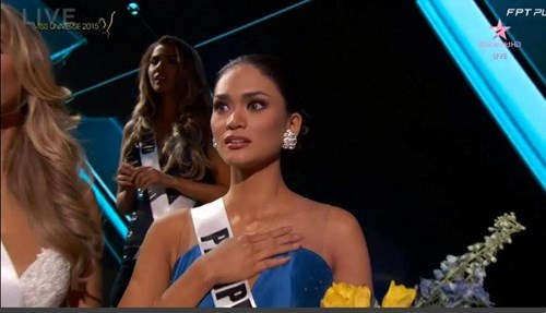 Người đẹp Philippines ngỡ ngàng khi nghe tin MC công bố nhầm