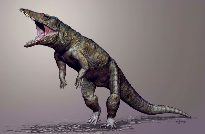 Hóa thạch của loài cá sấu cổ đại này được phát hiện tại Mỹ