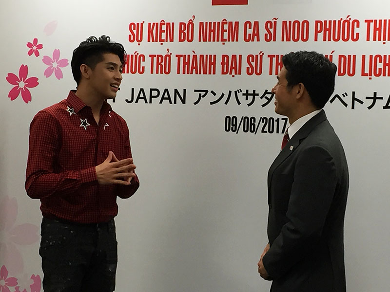 Loạt ảnh 'đốn tim' fans của Noo Phước Thịnh khi trở thành 'Đại sứ thiện chí du lịch Nhật Bản'