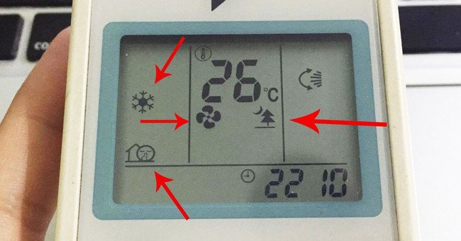 Không phải ai cũng biết ý nghĩa của những ký hiệu trên điều khiển điều hòa nhiệt độ