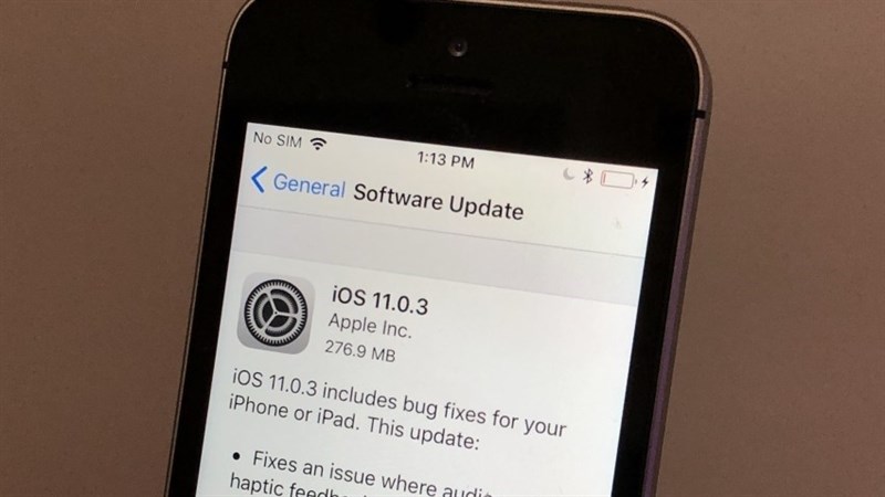 Nhiều người 'khóc dở, mếu dở' sau khi cập nhật iOS 11.0.3