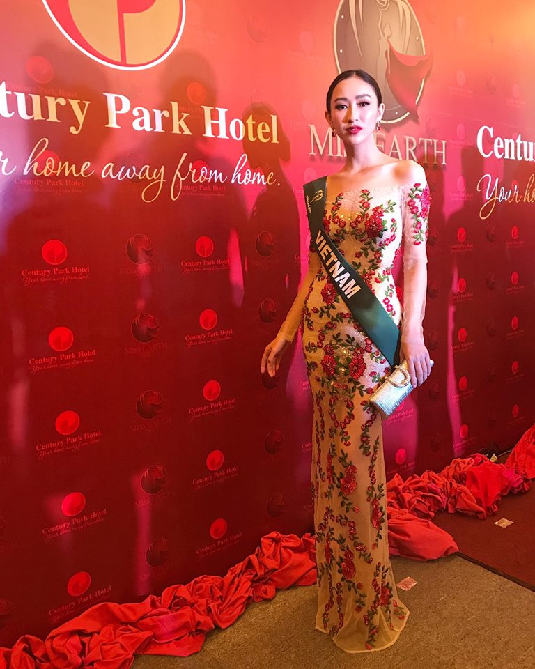 Nhìn lại những khoảnh khắc ấn tượng của Hà thu tại Miss Earth 2017