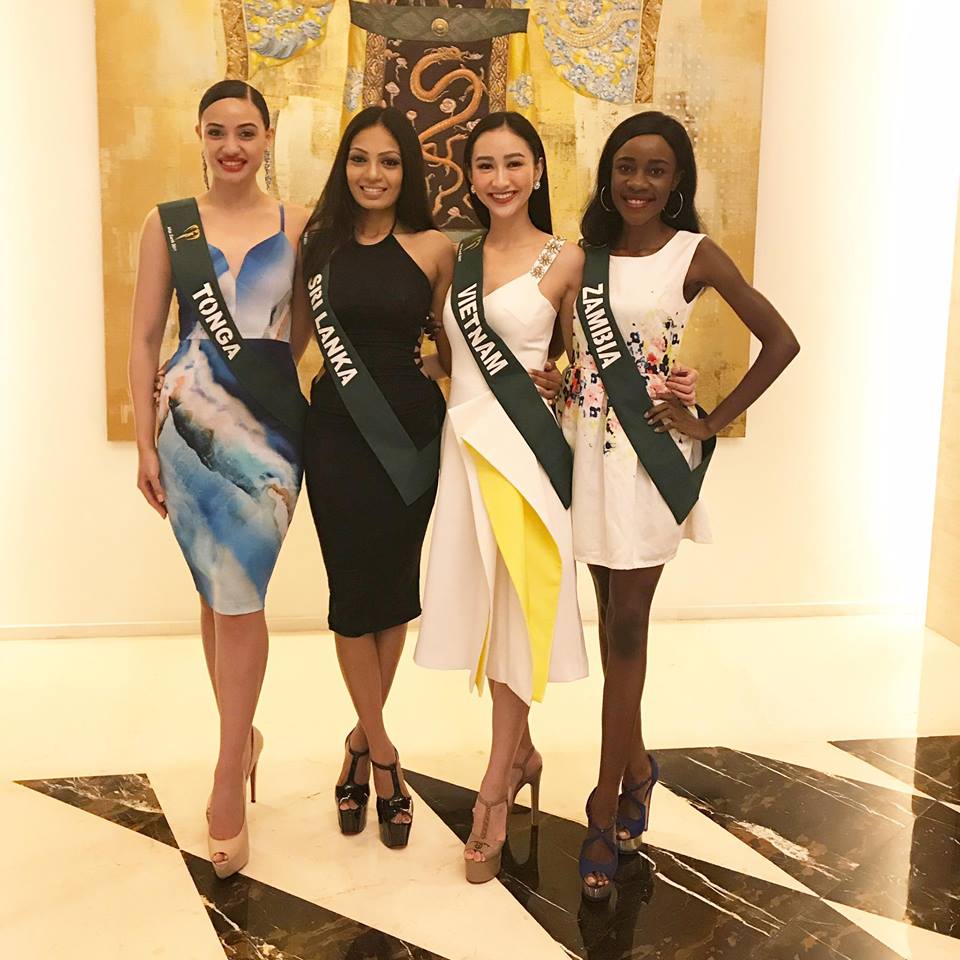 Nhìn lại những khoảnh khắc ấn tượng của Hà thu tại Miss Earth 2017