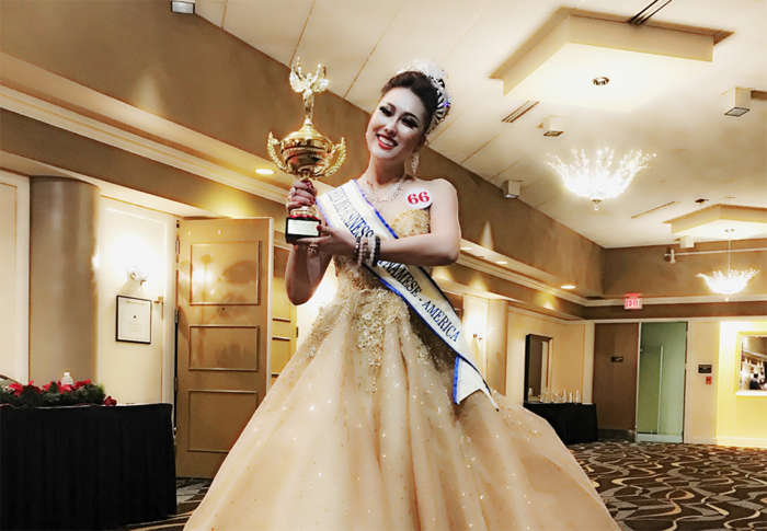 Phi Thanh Vân bất ngờ đăng quang Hoa hậu Doanh nhân Thế giới người Việt 2017