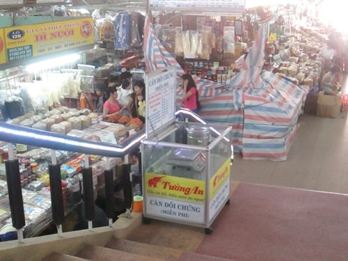 Cân đối chứng được bản quản nghiêm túc tại chợ Hàn, Đà Nẵng