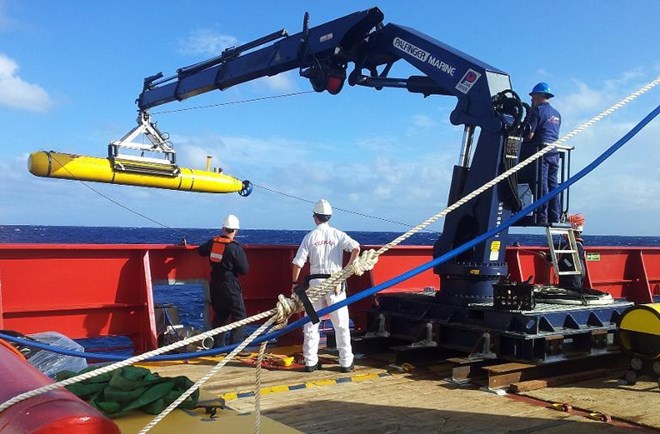 Thiết bị lặn Bluefin-21 đã không tìm thấy bất cứ thứ gì liên quan đến MH370 (Nguồn: AFP)