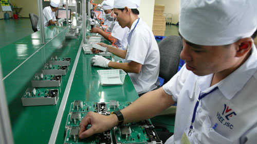 Việt Nam thành nước sản xuất thiết bị điện tử lớn của thế giới
