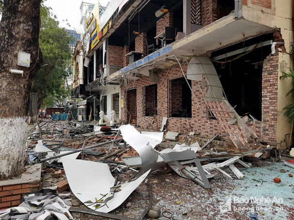 Nhận định nguyên nhân vụ nổ nhà hàng ở Nghệ An