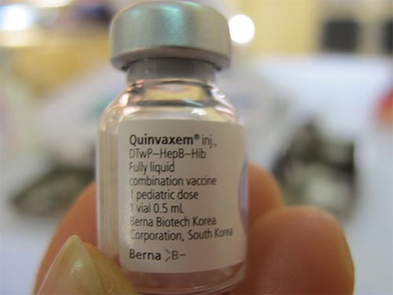 Thông tin chính thức từ Bộ Y tế: Vắc xin ComBe Five được lựa chọn thay thế vắc xin Quinvaxem
