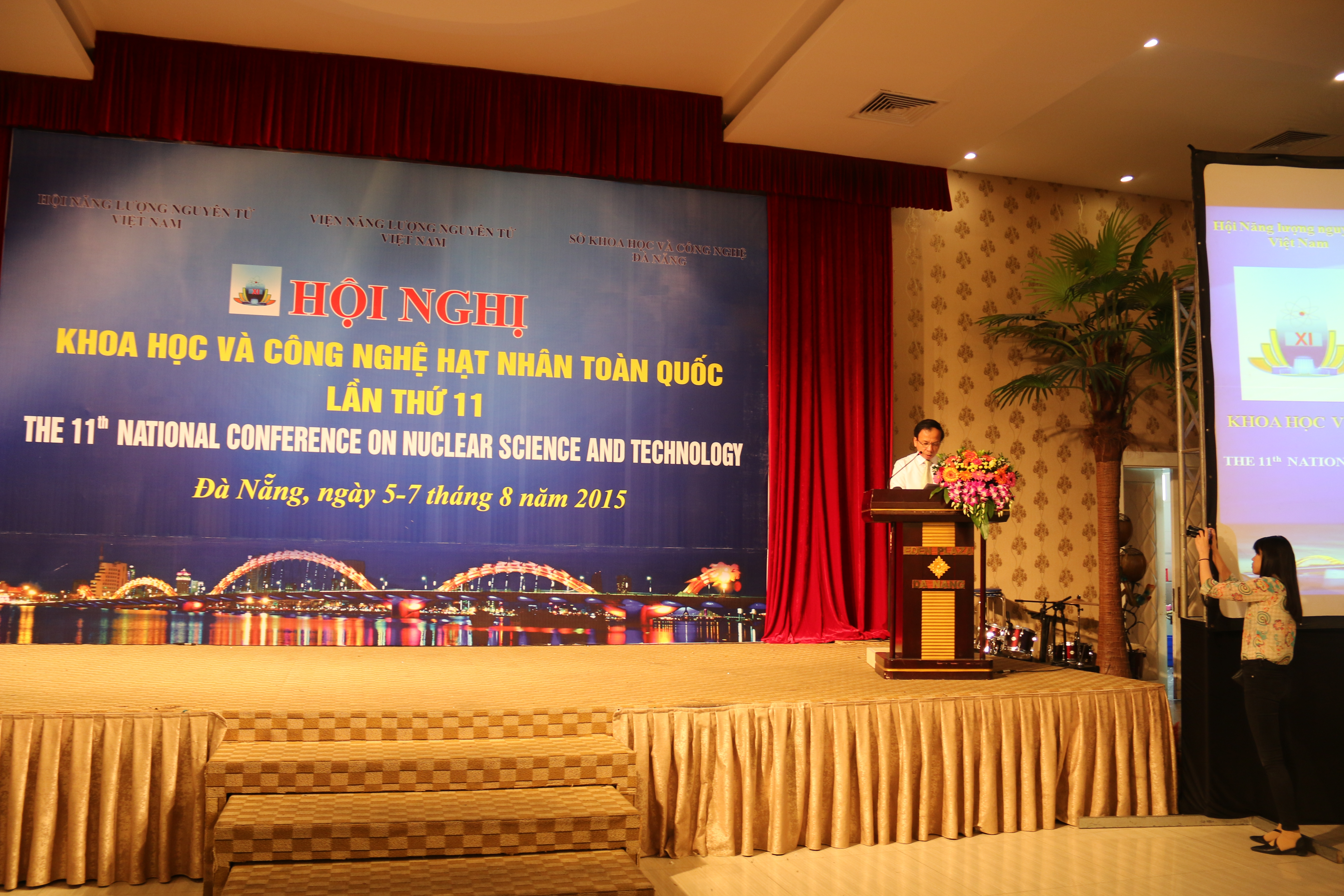 ội nghị khoa học và công nghệ hạt nhân toàn quốc lần thứ 11 đã diễn ra tại Đà Nẵng từ ngày 5-7/8