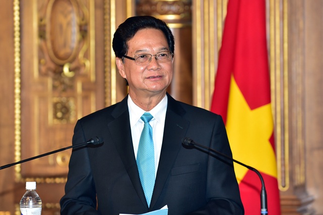 Thủ tướng Nguyễn Tấn Dũng phát biểu