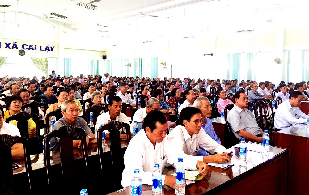 Hội thảo đã thu hút đông đảo người cao tuổi tại Tiền Giang và Đồng Nai tham dự