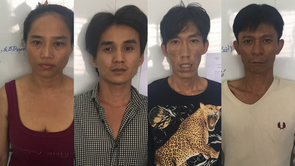 Các đối tượng cầm đầu sòng bạc