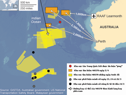 MH370 bị nghi bay quanh Indonesia để tránh radar