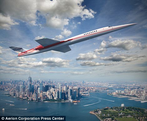  m&aacute;y bay phản lực ri&ecirc;ng của Aerion AS2 sẽ bay với tốc độ tối đa 1.150 dặm / giờ (1.851 km / h).