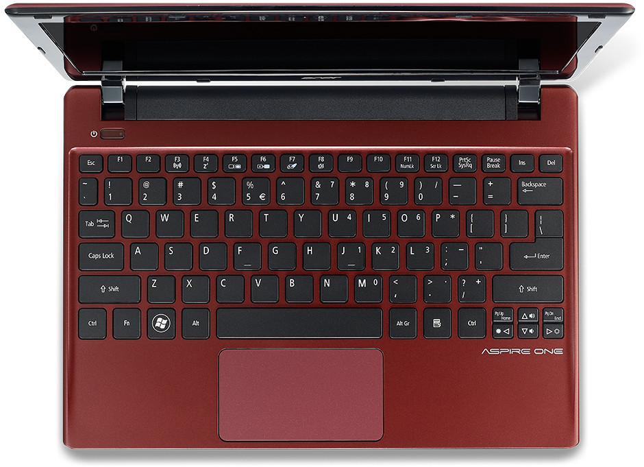 Bàn phím thật nổi bật của chiếc laptop giá rẻ Acer