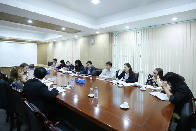 Toàn cảnh buổi làm việc