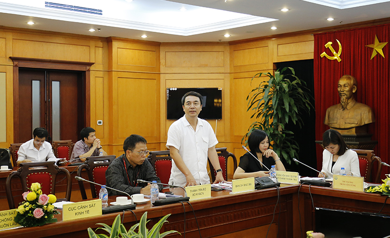 Ông Trần Hùng, Phó Chánh Văn phòng Thường trực Ban chỉ đạo 389 quốc gia