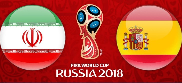 Link xem trực tiếp bóng đá World Cup 2018 Tây Ban Nha vs Iran tốt nhất