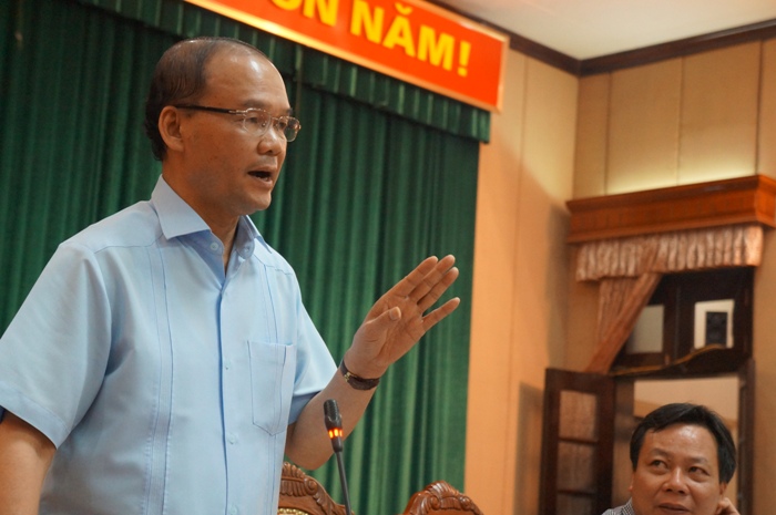Ông Phan Chu Đức, Phó ban tổ chức Thành ủy 