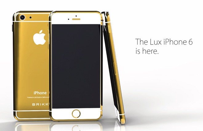 iPhone 6 mạ vàng