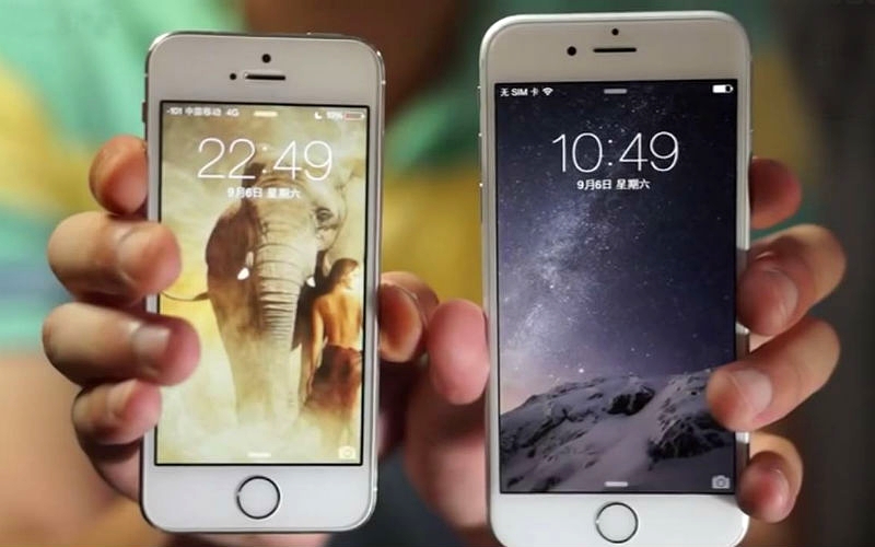 Màn hình hiển thị của iPhone 6 bị đánh giá thua kém Galaxy S5