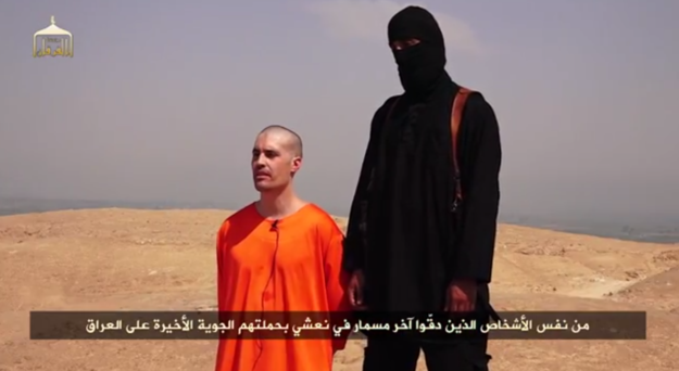Nhà báo người Mỹ - James Foley không hề sợ hãi ngay cả khi biết bình sắp bị hành quyết
