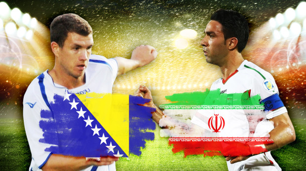 Kết quả tỉ số trận đấu Bosnia – Iran World Cup 2014: 3-1