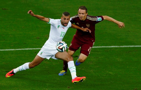 Kết quả tỉ số trận đấu Algeria – Nga World Cup 2014: 1-1