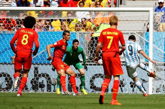 Kết quả tỉ số trận đấu Argentina – Bỉ tứ kết World Cup 2014