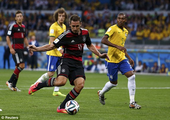Kết quả tỉ số trận đấu Brazil – Đức bán kết World Cup 2014 