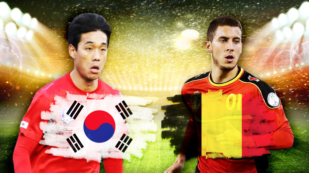 Kết quả tỉ số trận đấu Hàn Quốc – Bỉ World Cup 2014: 0-1