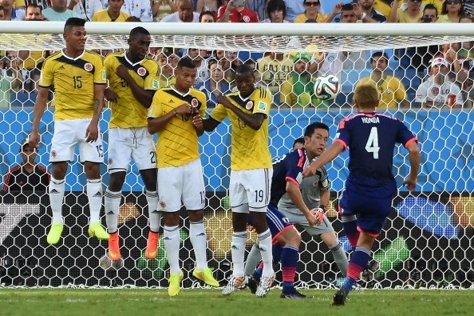 Kết quả tỉ số trận đấu Nhật Bản – Colombia World Cup 2014: 1-4