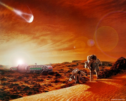 Đảm bảo sức khỏe cho những phi hành gia là một yếu tố quan trọng trong quá trình đi lên khám phá Sao Hỏa 