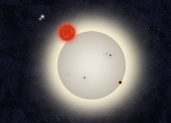Hành tinh ở giữa 4 mặt trời là một khám phá thế giới gây chú ý với tất cả các nhà thiên văn