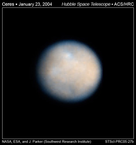 Các nhà khoa học dự đoán Ceres có bầu khí quyển của riêng nó