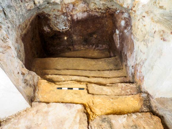 Phòng tắm được đèo bằng đá cổ thời Second Temple