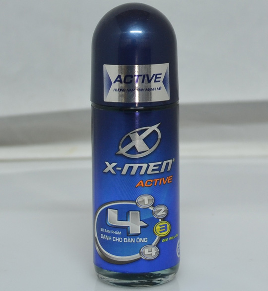 Một trong hai sản phẩm xịt khử mùi X-men đang bị thu hồi và đình chỉ lưu hành trên toàn quốc