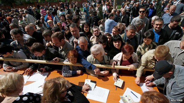 bầu cử tại miền Đông Ukraina