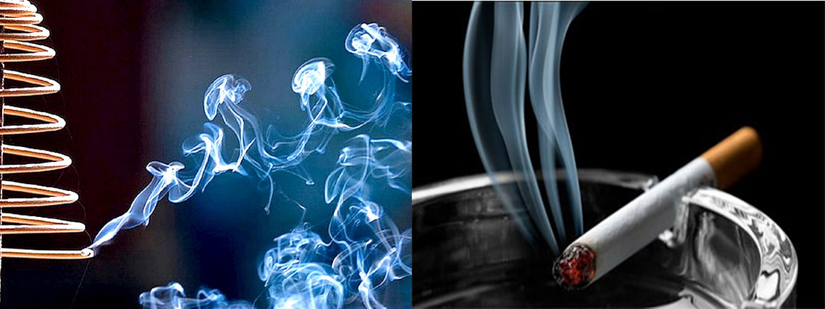 khói hương có khả năng thay đổi vật liệu di truyền như DNA, và do đó gây ra đột biến.